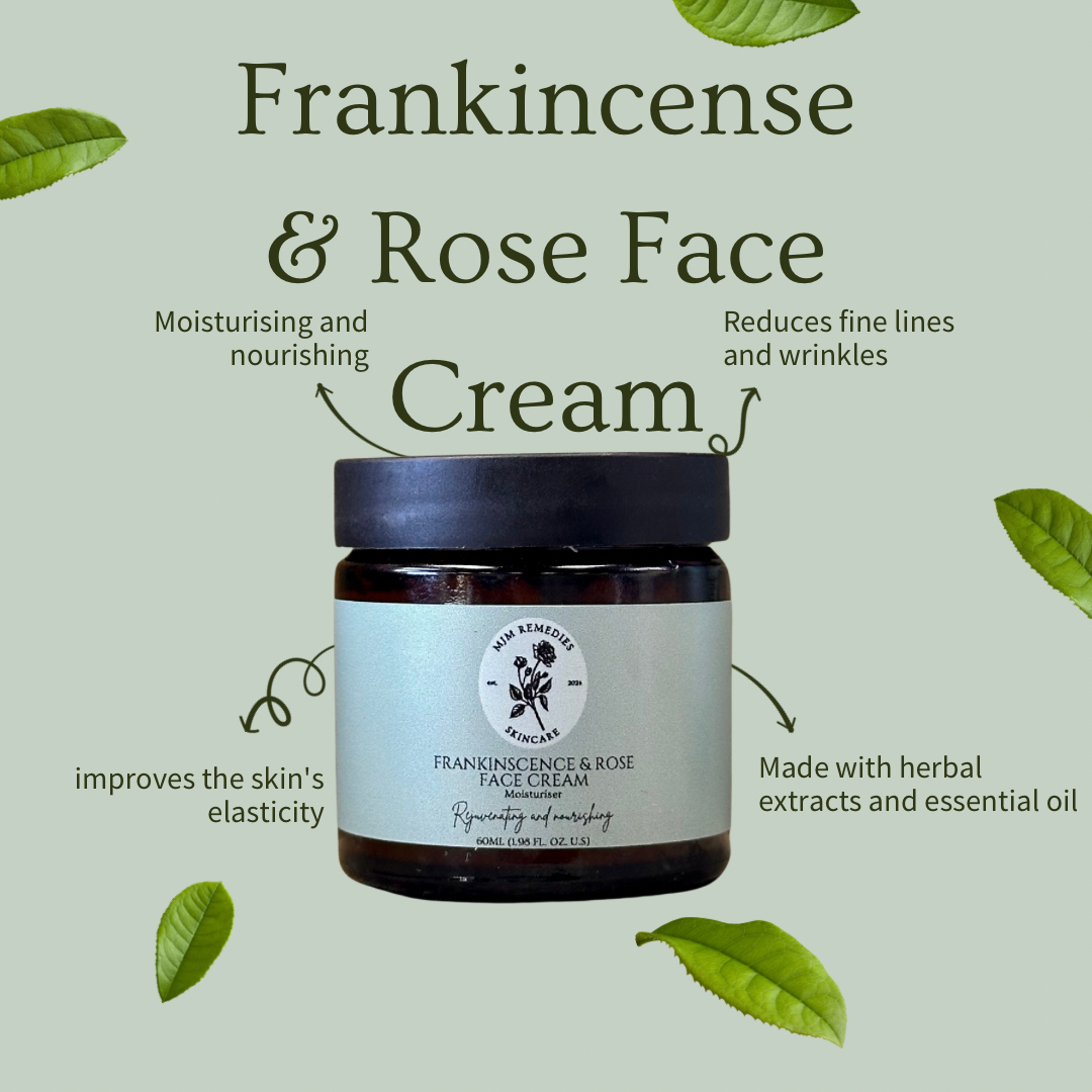 MJM Frankincense & Rose Face Cream 60ml