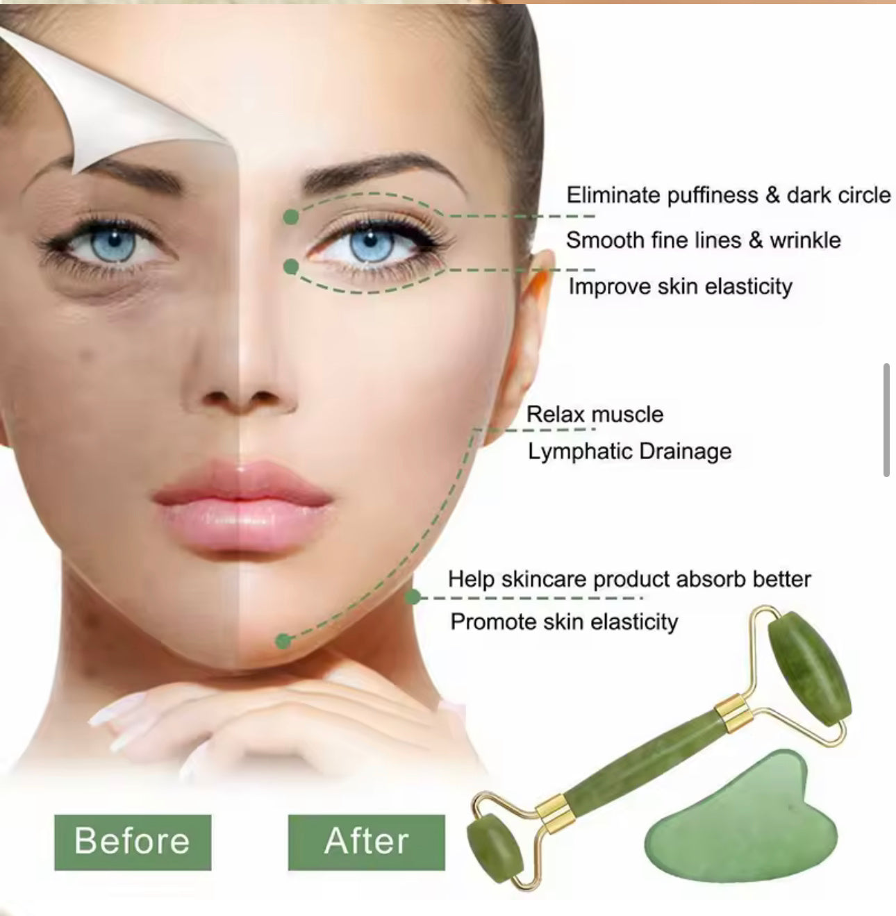 The Goddess Gua Sha and Roller